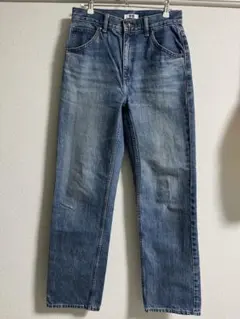 ユニクロユーレギュラーフィットストレートハイライズジーンズ 25(63.5cm)