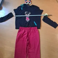 クリスマス リメイクシャツ レギンス セット