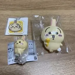 ちいかわ　うさぎ　アクリルキーホルダー　ライトクリップ　３種セット