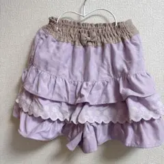 Souris スーリー　フリルパンツ　キュロット140