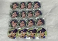 忍たま乱太郎 潮江文次郎 百面相缶バッジ 寝巻き姿の段 花やしき