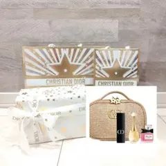 新品ディオールクリスマスコフレ2025♡クリスマスオファーポーチ香水リップセット