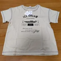 ALGY アイスクリームプリント Tシャツ Sサイズ ベージュのサムネイル