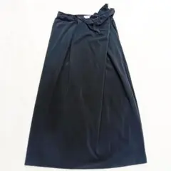 【シルク混】DRIES VAN NOTEN ロングAラインスカートのサムネイル
