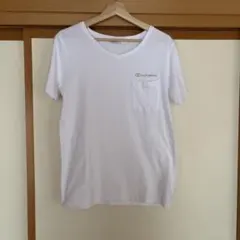 Champion Women's M ホワイト Tシャツ