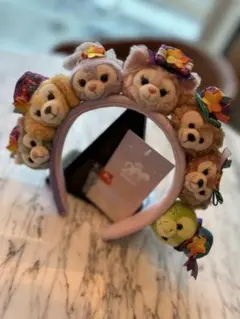 香港ディズニー 20周年 ダッフィーフレンズ 全員 カチューシャ 新品　HKDL