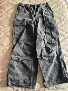 GU ジーユー デニムカーゴパンツ メンズ