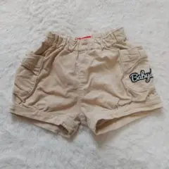 BABYDOL ベージュショートパンツ 90