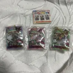 サンリオ　シャカシャカフレークシール風チャーム　クロミ　マイメロ　ポチャッコ