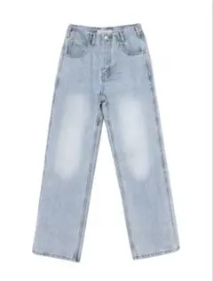 ANDMARY ♡ Heart hip denim ピンクステッチ - メルカリ