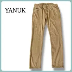 YANUK ヤヌーク スキニーパンツ ストレッチ ベージュ系 M