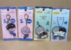 渚カヲル 碇シンジ アクリルキーホルダー 　ラバーキーホルダー