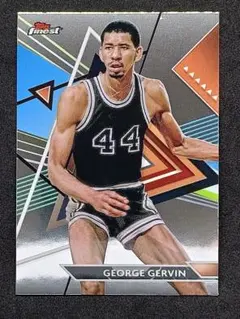 George Gervin Topps finest トレーディングカード