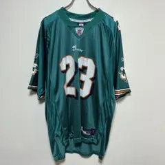 リーボックNFLマイアミ・ドルフィンズ　ゲームシャツ#23 ロニー・ブラウン