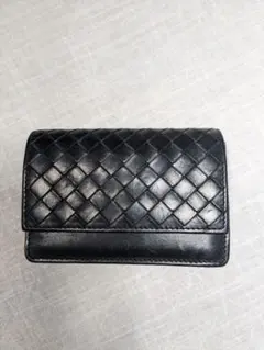 【BOTTEGA VENETA】名刺入れ 編み込みデザイン