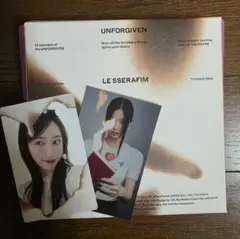 LE SSERAFIM UNFORGIVEN アルバム CD サクラ カズハ