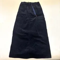 コーデュロイ ロングスカート