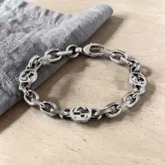 GUCCI グッチ インターロッキングG ブレスレッ卜 17 - メルカリ