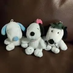 SNOOPY　ぬいぐるみキーホルダーセット
