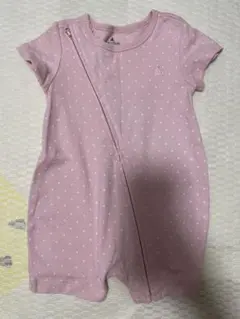 【美品】babyGap ベビーギャップ ロンパース 60cm ピンク ドット
