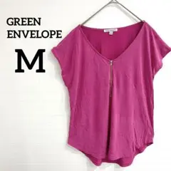GREEN ENVELOPE【M】 ピンク Tシャツ