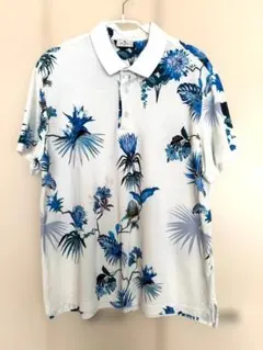 GREYSON グレイソン 花柄 ボタニカル ポロシャツ メンズ M - メルカリ
