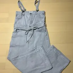 SOMETHING デニムサロペット オールインワン