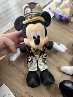 ミッキー　ぬいぐるみバッチ