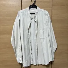 GU ホワイト 長袖シャツ