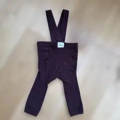 Funny Lazybones ブラウン サスペンダーレギンス