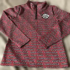 美品　クアルトユナイテッド　レディース　ハイネック　モックネック　総柄　サイズL