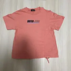 SISTER JENNI 左肩出しオレンジTシャツ サイズ130