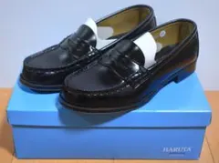 HARUTA ブラック ローファー 23.5