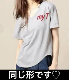 BEAUTY&YOUTH別注 Americana アメリカーナ VネックTシャツ