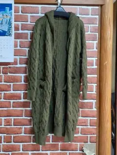 ニットロングカーディガン❤XLで大きいサイズです。