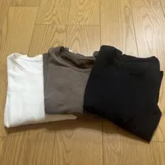 ユニクロ　超極暖　クルーネック　S セット