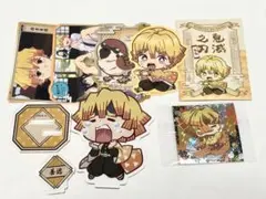 鬼滅の刃　ダイカットステッカー　アクスタ　我妻善逸