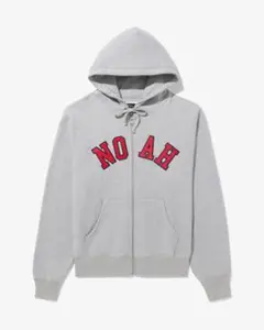 Noah Arch Appliqué Zip-Up Hoodie