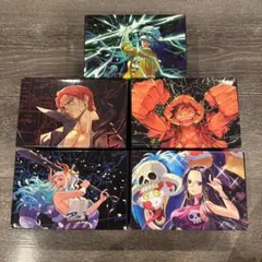 ワンピースカード ストレージボックス ハンコック 空箱 5種セット BOX