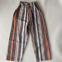 【 4y 】misha&puff Camp Pant Poppy Zigzag