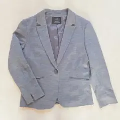 23区 オンワード樫山 ジャケット フォーマル 36 グレー 袖スリット