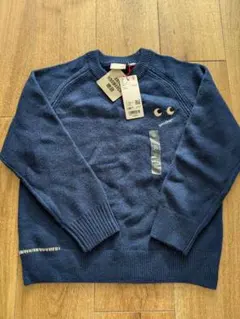 アニヤハインドマーチ　ユニクロ　キッズネイビー セーター 140cm