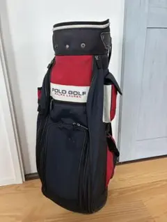 POLO GOLF キャディバッグ ネイビー レッドのサムネイル