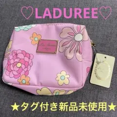 タグ付新品未使用‼️LADUREE ラデュレ ポーチ ピンク 花柄