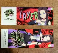 RAISE A SUILEN RUMBLEHEADS チケット風カード レイヤ