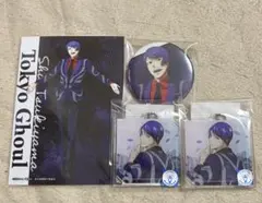 東京喰種 月山習 缶バッジ アクキー ブロマイド まるくじ