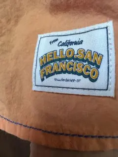 HELLO.SAN FRANCISCO シャツ オレンジ