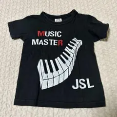 110cm ブラック　半袖Tシャツ