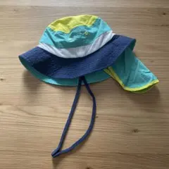 キッズ日よけ付き帽子　52cm
