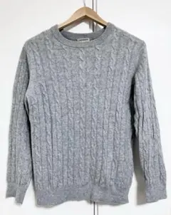 BEAUTY&YOUTH UNITED ARROWSのカシミヤケーブルニット　S